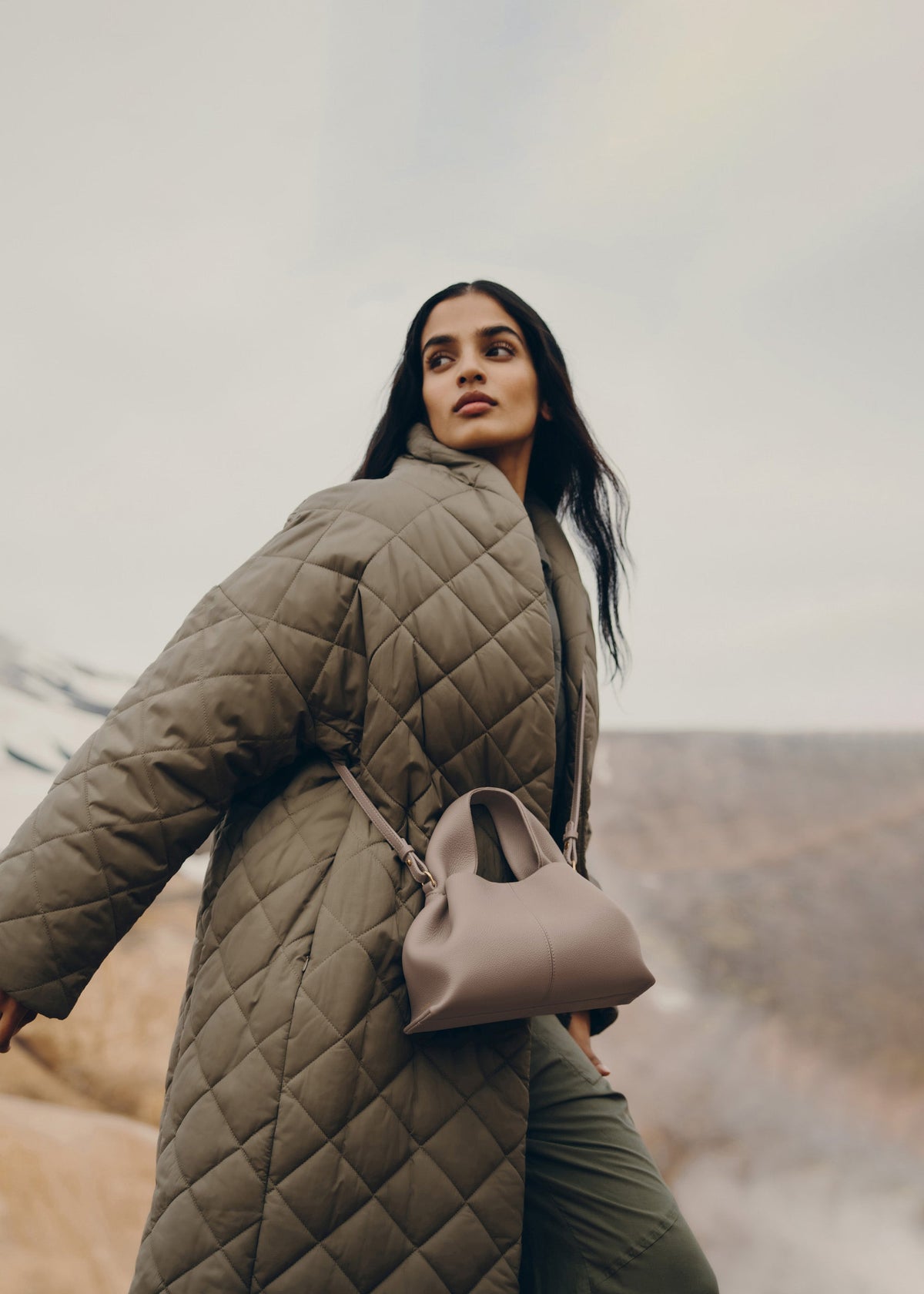 PLNE - Numéro Neuf Mini - Textured Taupe-3