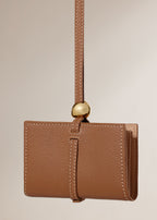 PLNE - Kayé Card Holder - Textured Duo Camel-2