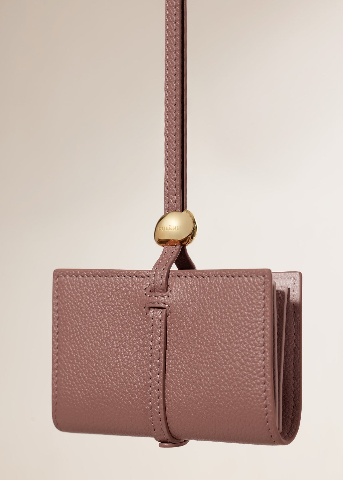 PLNE - Kayé Card Holder - Textured Duo Blush-2