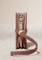 PLNE - Kayé Card Holder - Textured Duo Blush-3