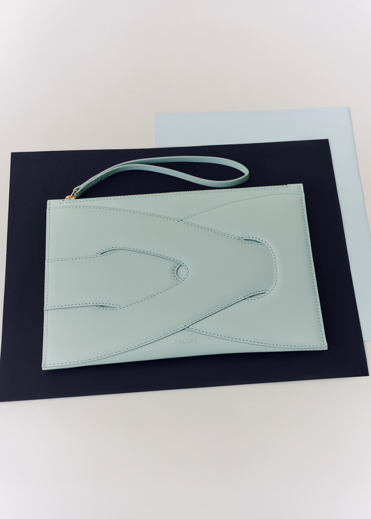 PLNE - Nodde Pouch - Sea Foam
