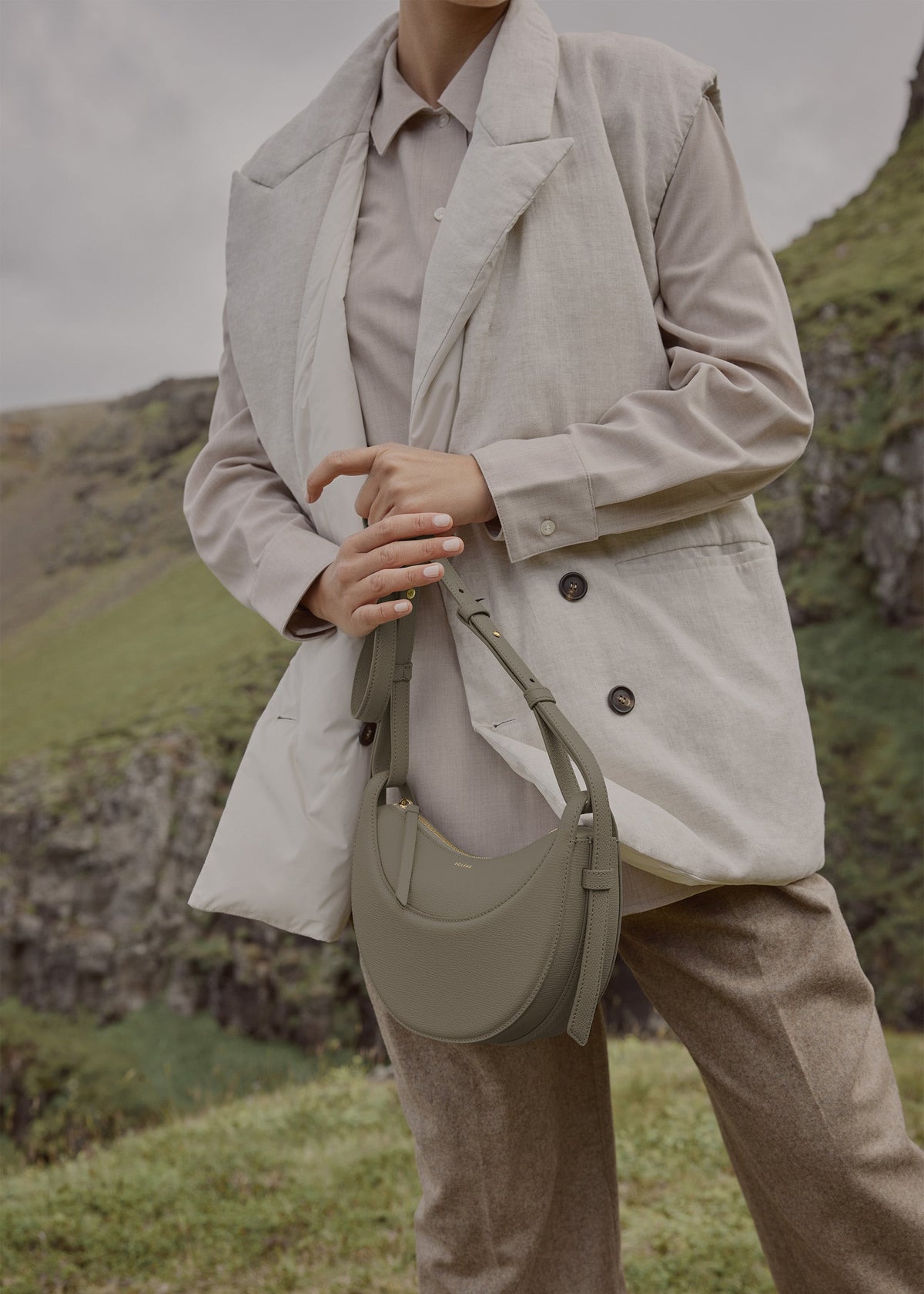 PLNE - Numéro Dix - Textured Olive-3