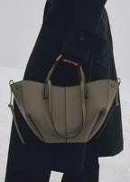 PLNE - Cyme Mini - Textured Smoky Green-2