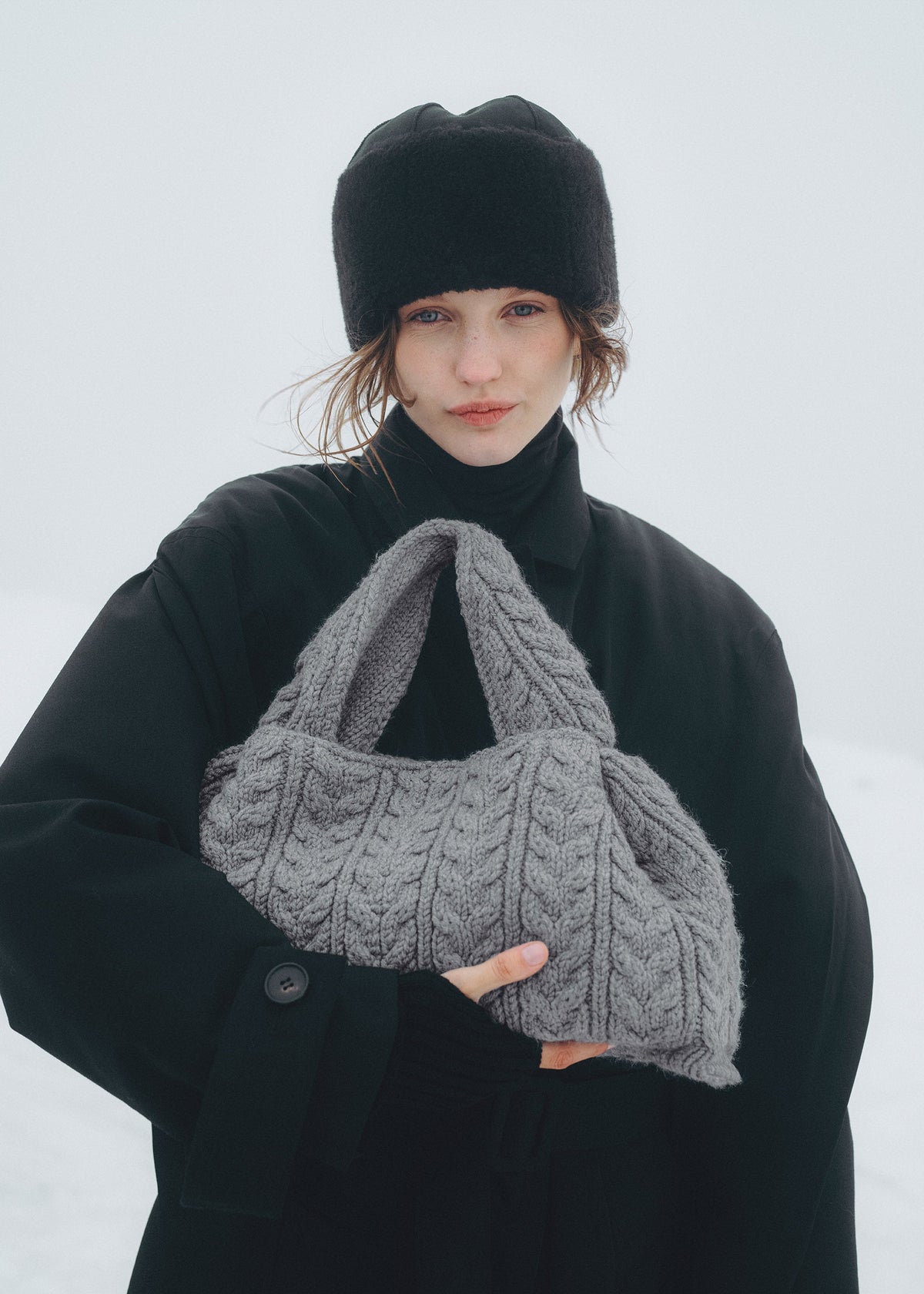 PLNE - Numéro Neuf Large - Merino Stone-2