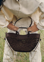 PLNE - Cyme Mini - Raffia Ebony-5