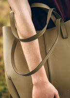 PLNE - Cyme Tote - Textured Smoky Olive-5