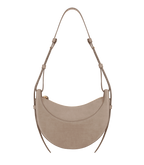PLNE - Numéro Dix - Crocodile Nubuck Taupe